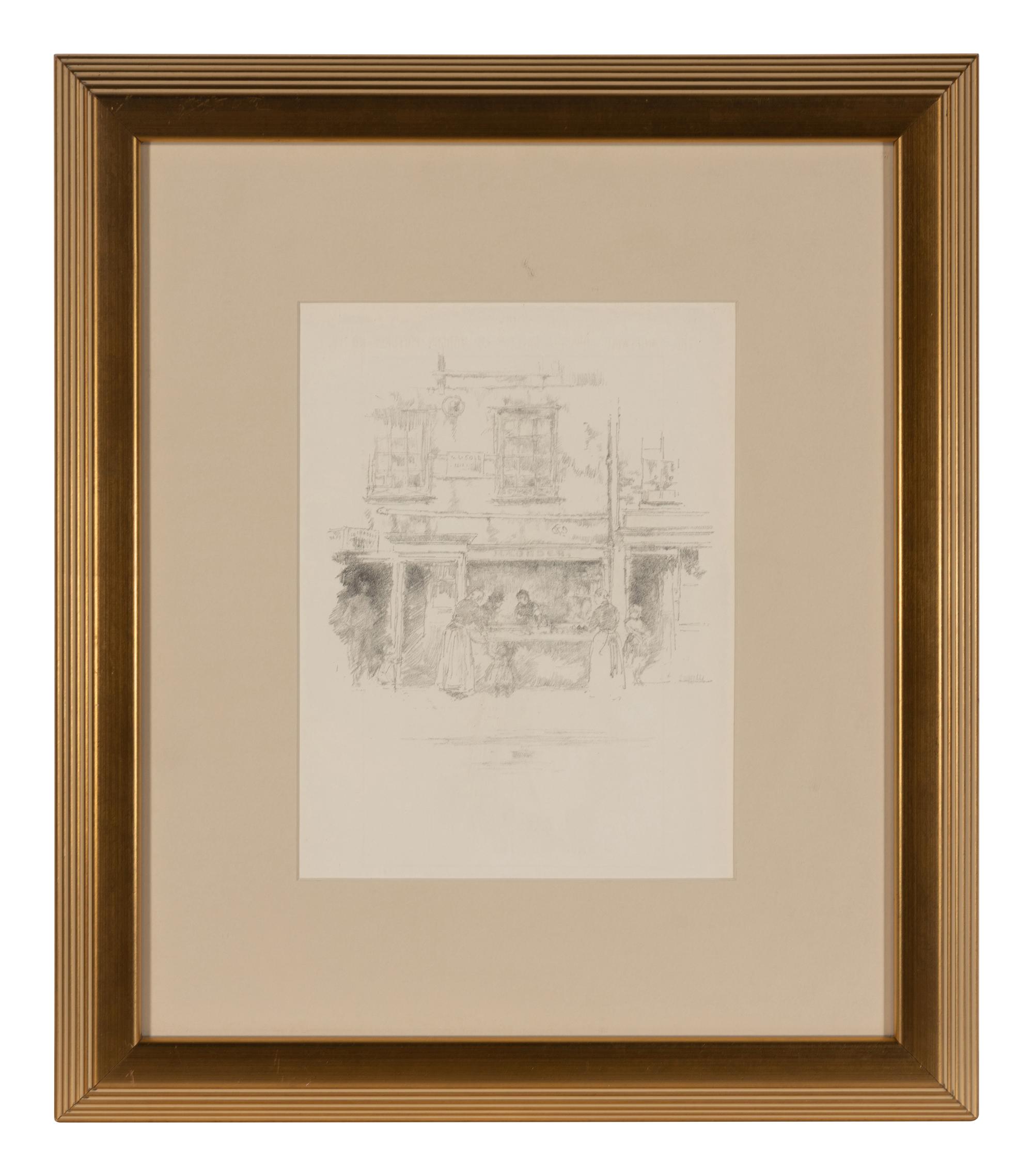 Clothes Exchange No.1 and Maunder's Fish Shop, Chelsea (two works)