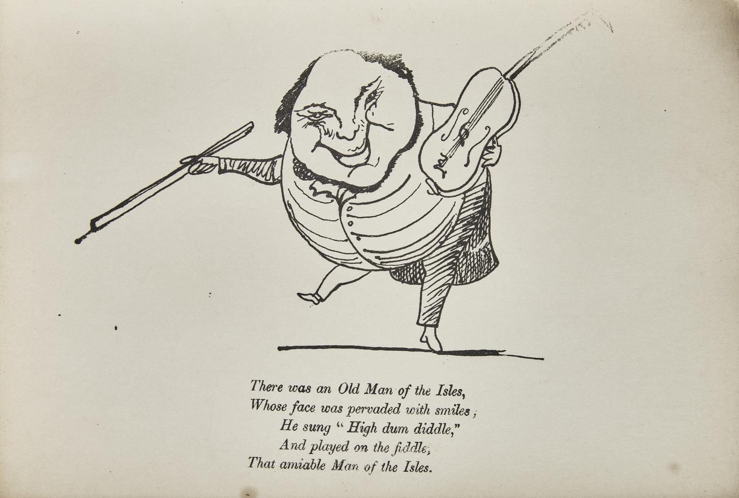 (Lear, Edward). A Book of Nonsense. By Derry Down Derry