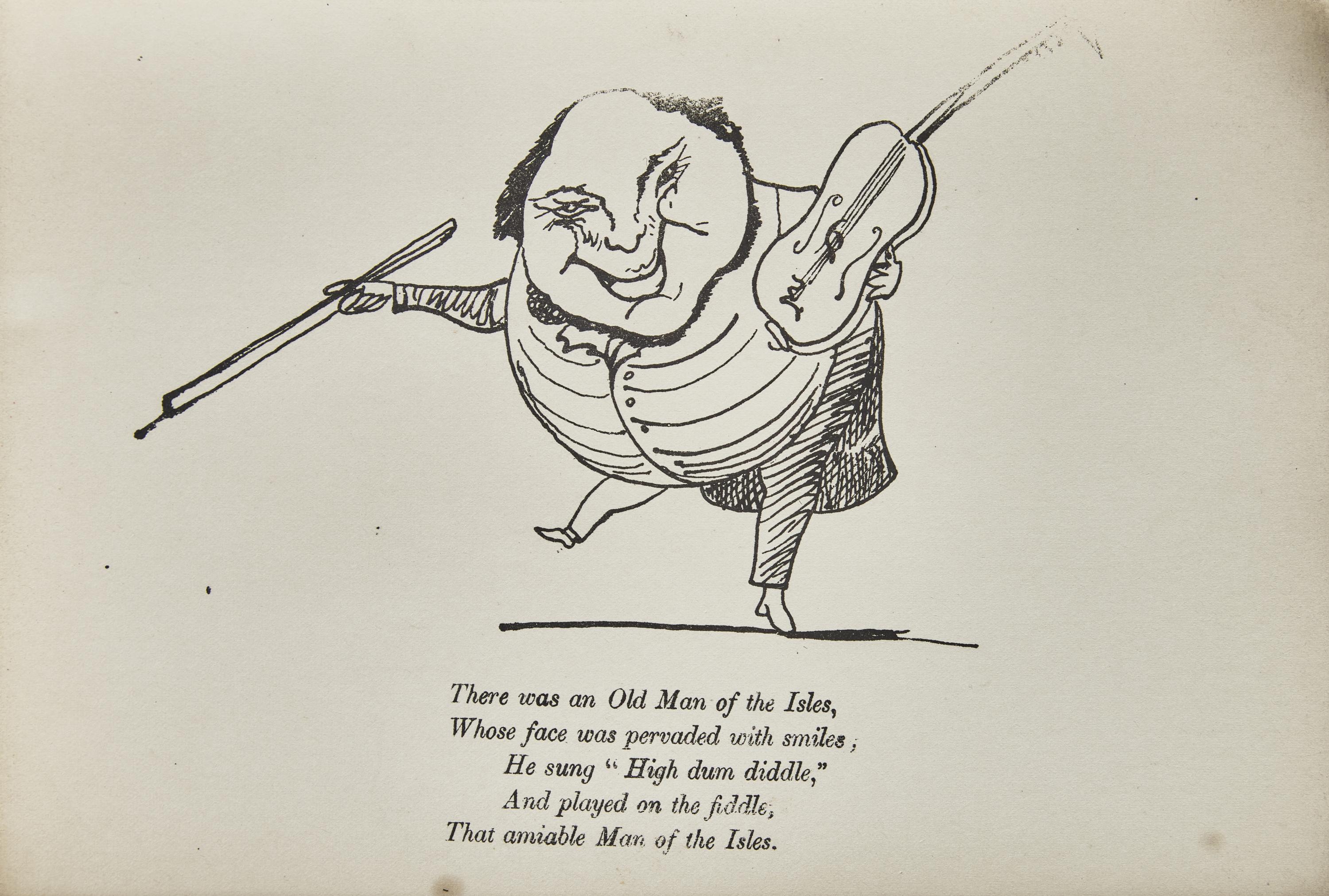 (Lear, Edward). A Book of Nonsense. By Derry Down Derry