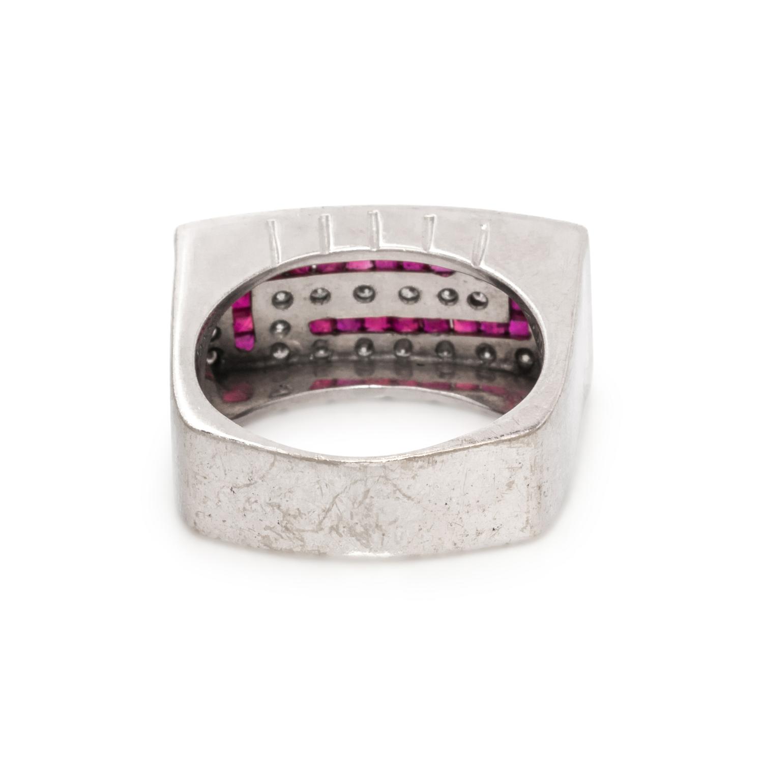 RUBY AND DIAMOND RING