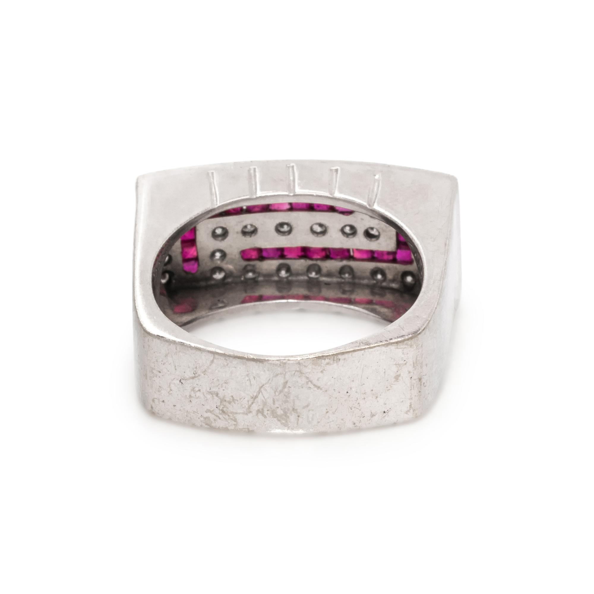 RUBY AND DIAMOND RING