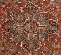 A Heriz Rug