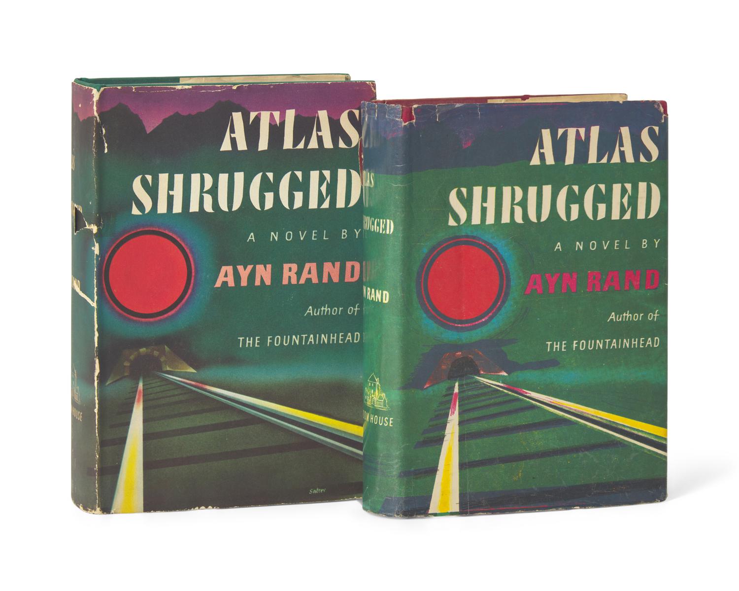 RAND, Ayn (1905-1982). Atlas Shrugged . New York: Random House, [1957].