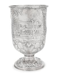 A Rare S. Kirk & Son Silver Vase