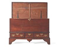 A Chippendale Walnut Blanket Chest Over Drawers, Southeastern Pennsylvania, Circa 1770