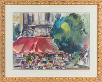 Artist Unknown, (20th century), Cafe