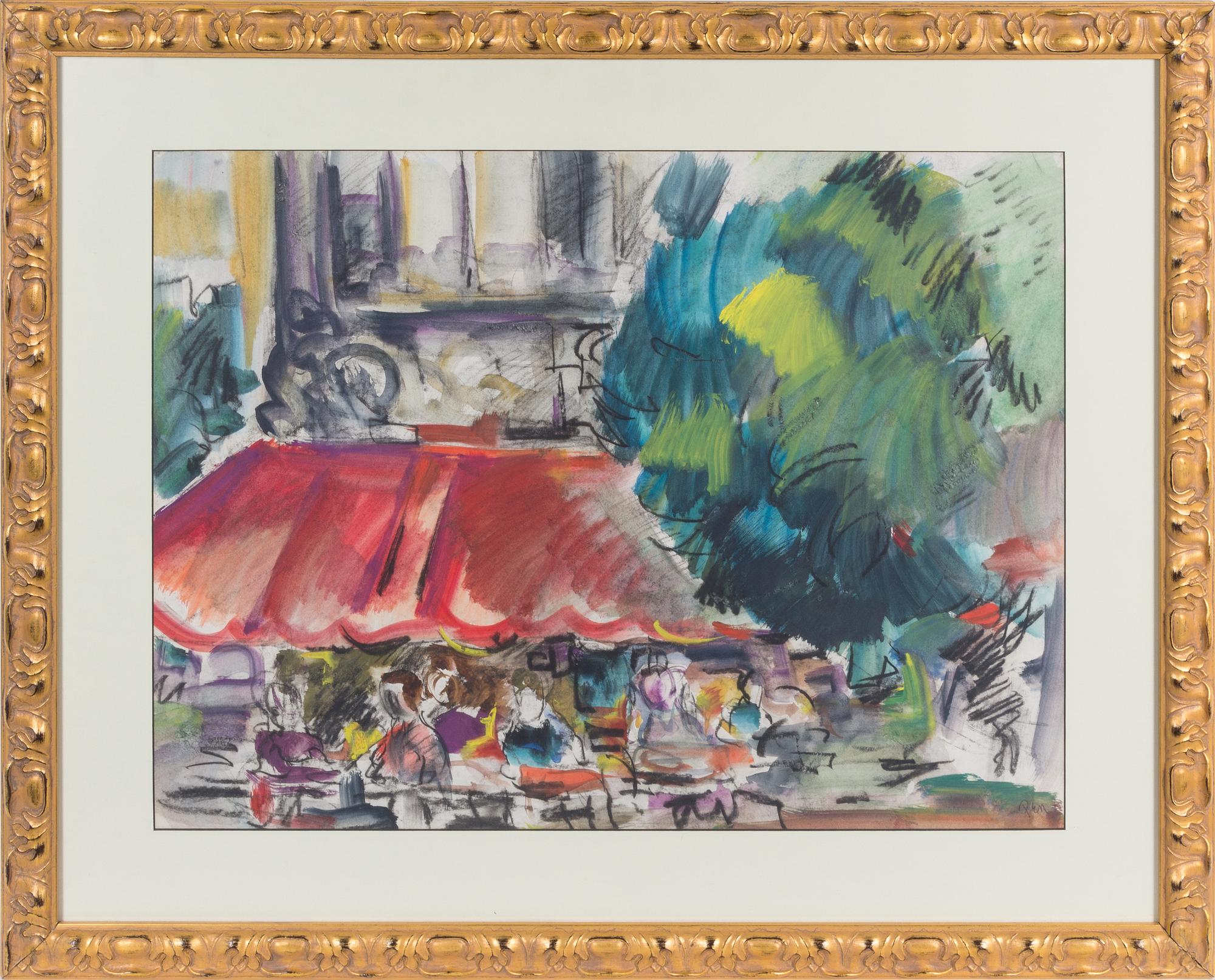 Artist Unknown, (20th century), Cafe