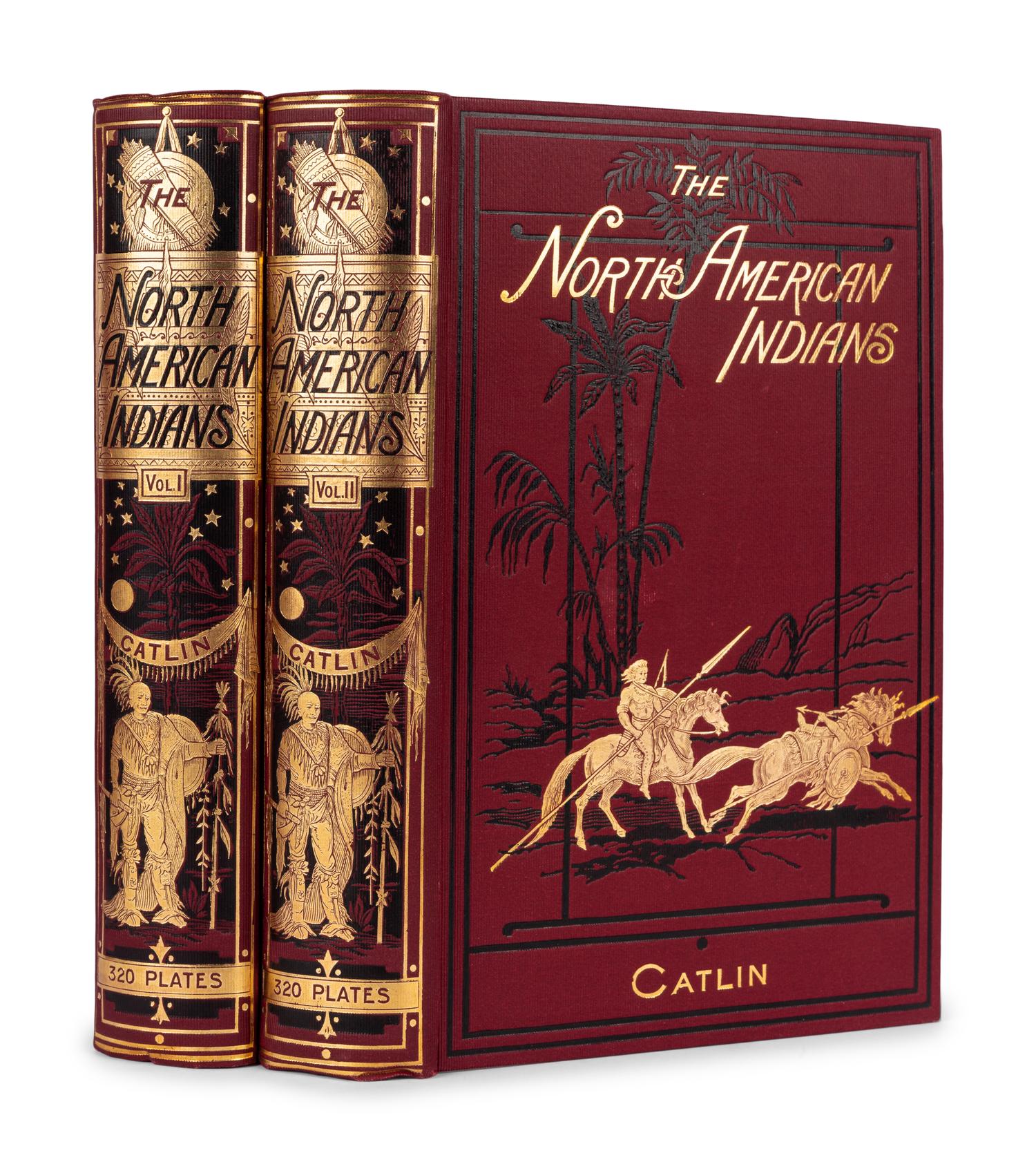 CATLIN, George (1796-1872). North American Indians, Being Letters and Notes on the manners, Customs, and Conditions.. . Philadelphia: Leary, Stuart and Company, 1913.