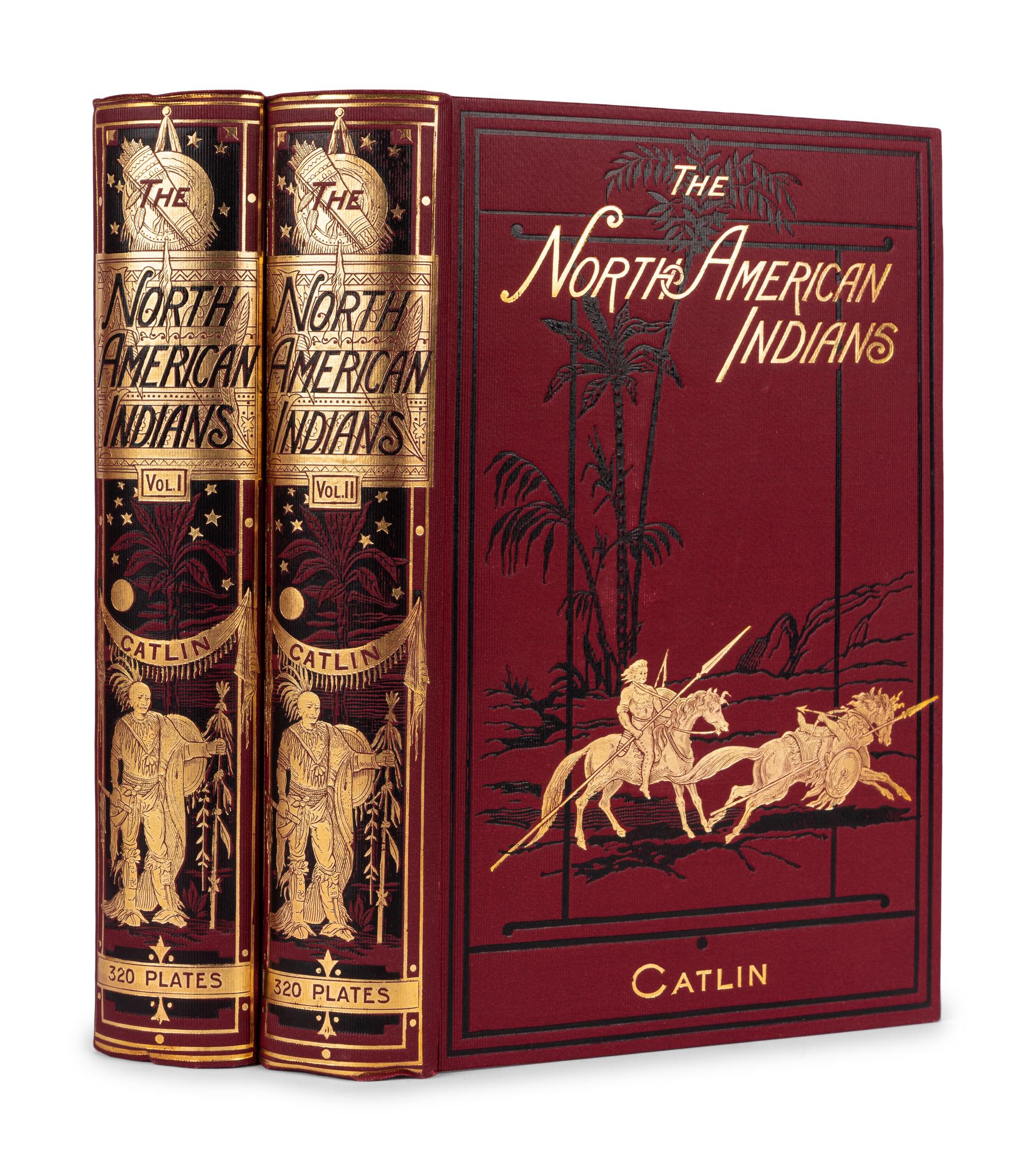 CATLIN, George (1796-1872). North American Indians, Being Letters and Notes on the manners, Customs, and Conditions.. . Philadelphia: Leary, Stuart and Company, 1913.