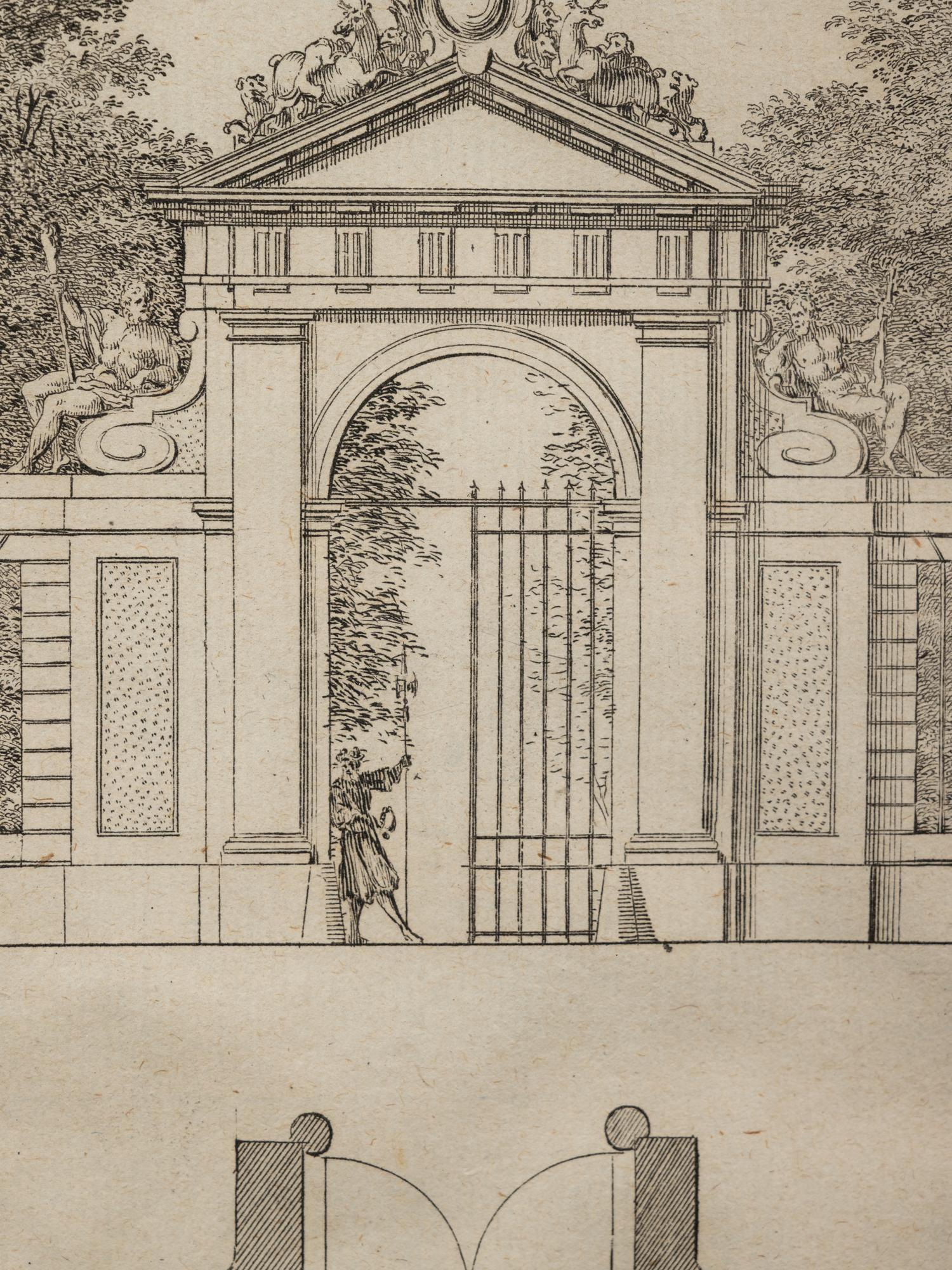 A Pair of French Architectural Engravings