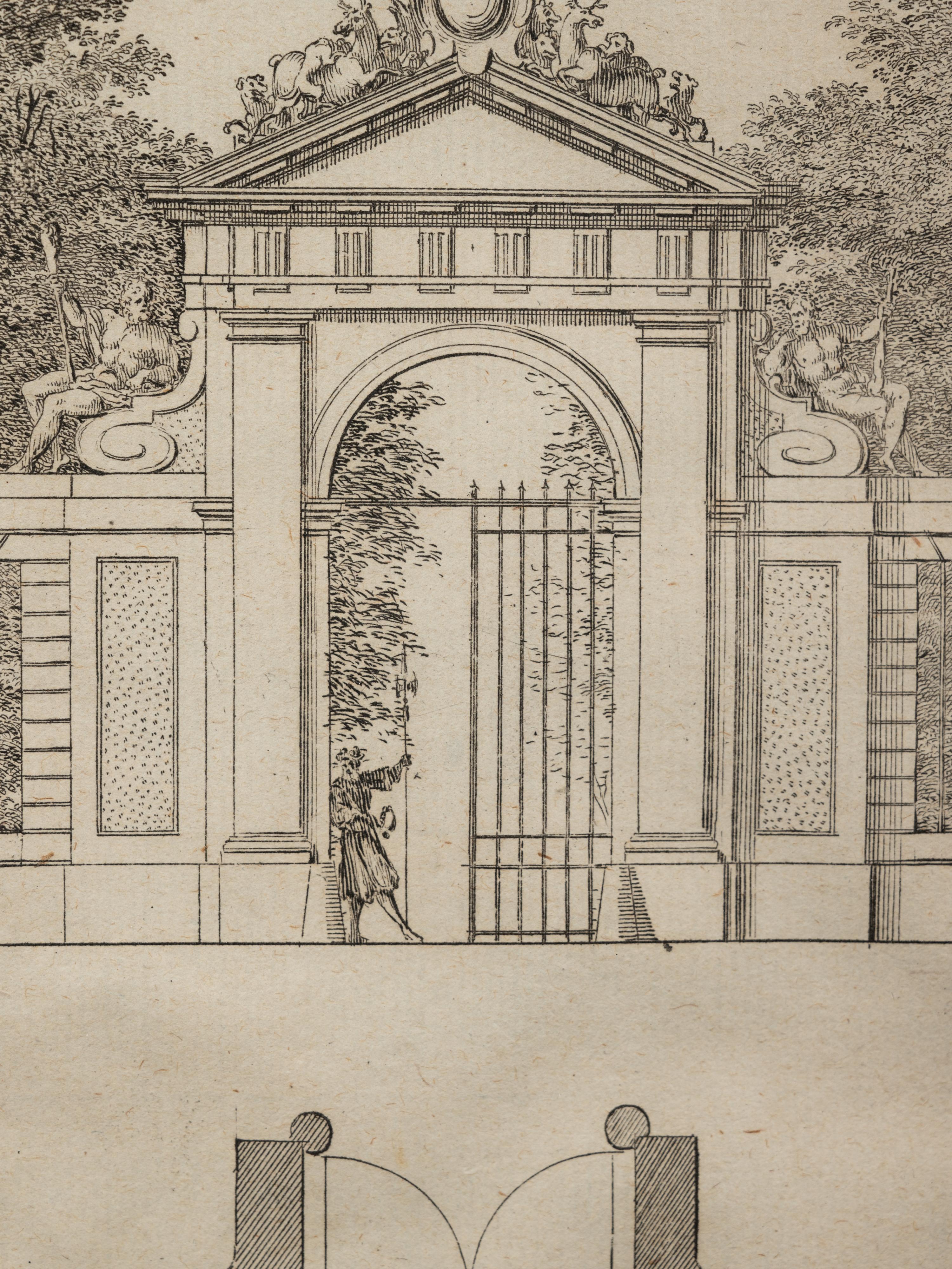 A Pair of French Architectural Engravings