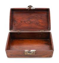 A Chinese Huanghuali Rectangular Hinged Box