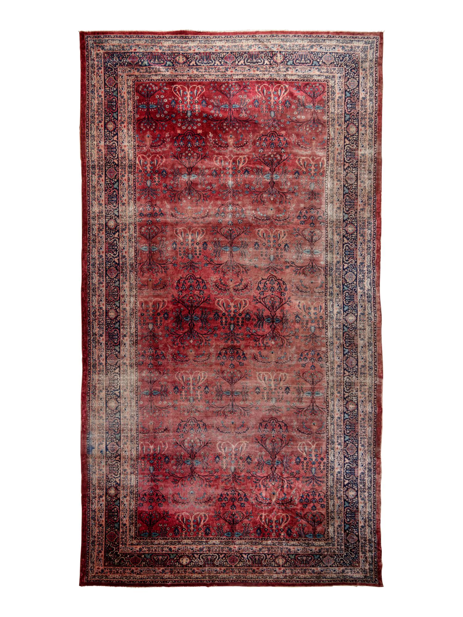 A Sarouk Wool Rug