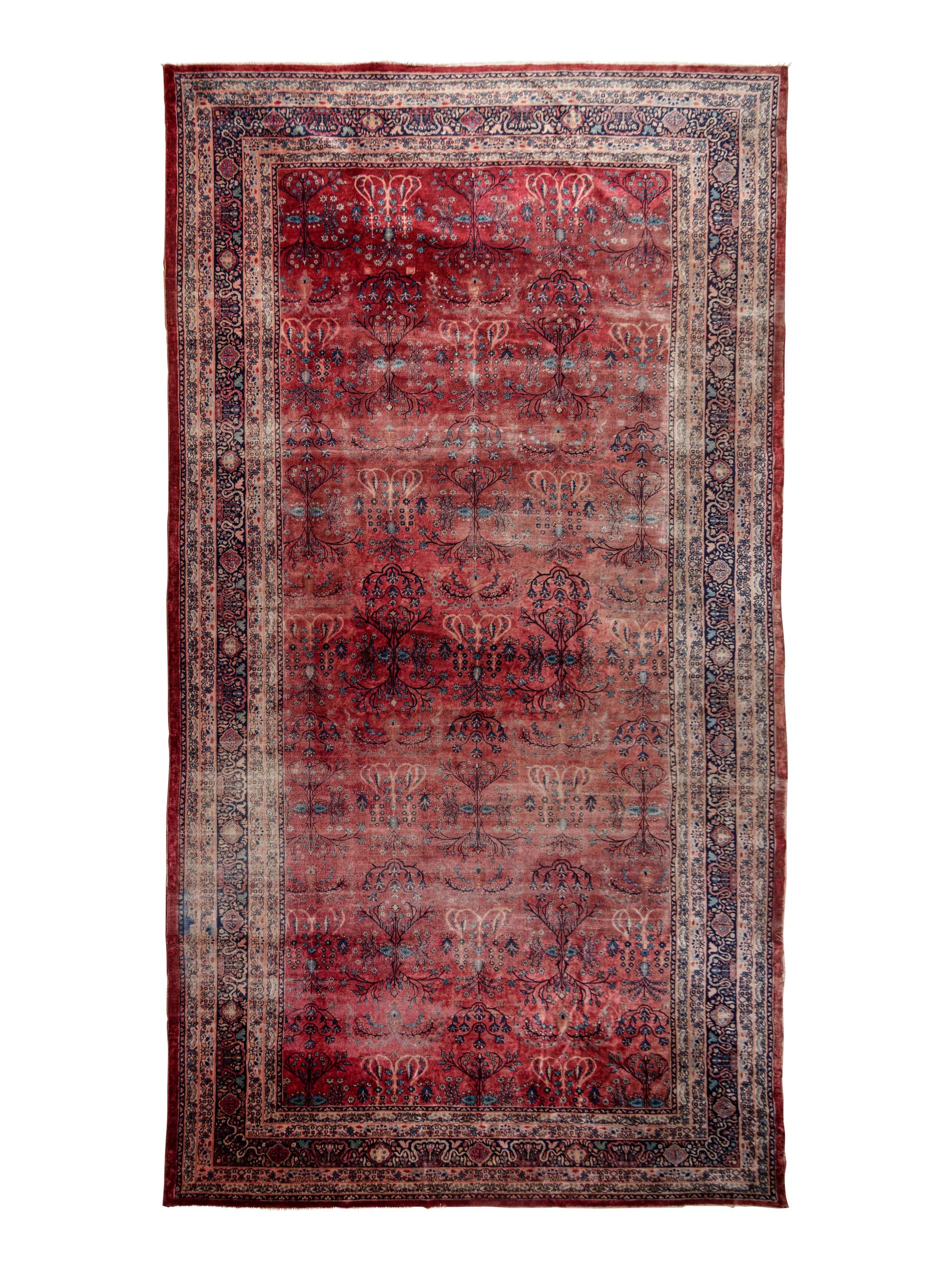 A Sarouk Wool Rug