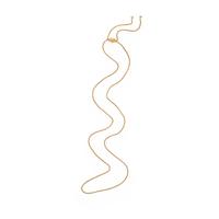 David Yurman, Yellow Gold Slide Necklace