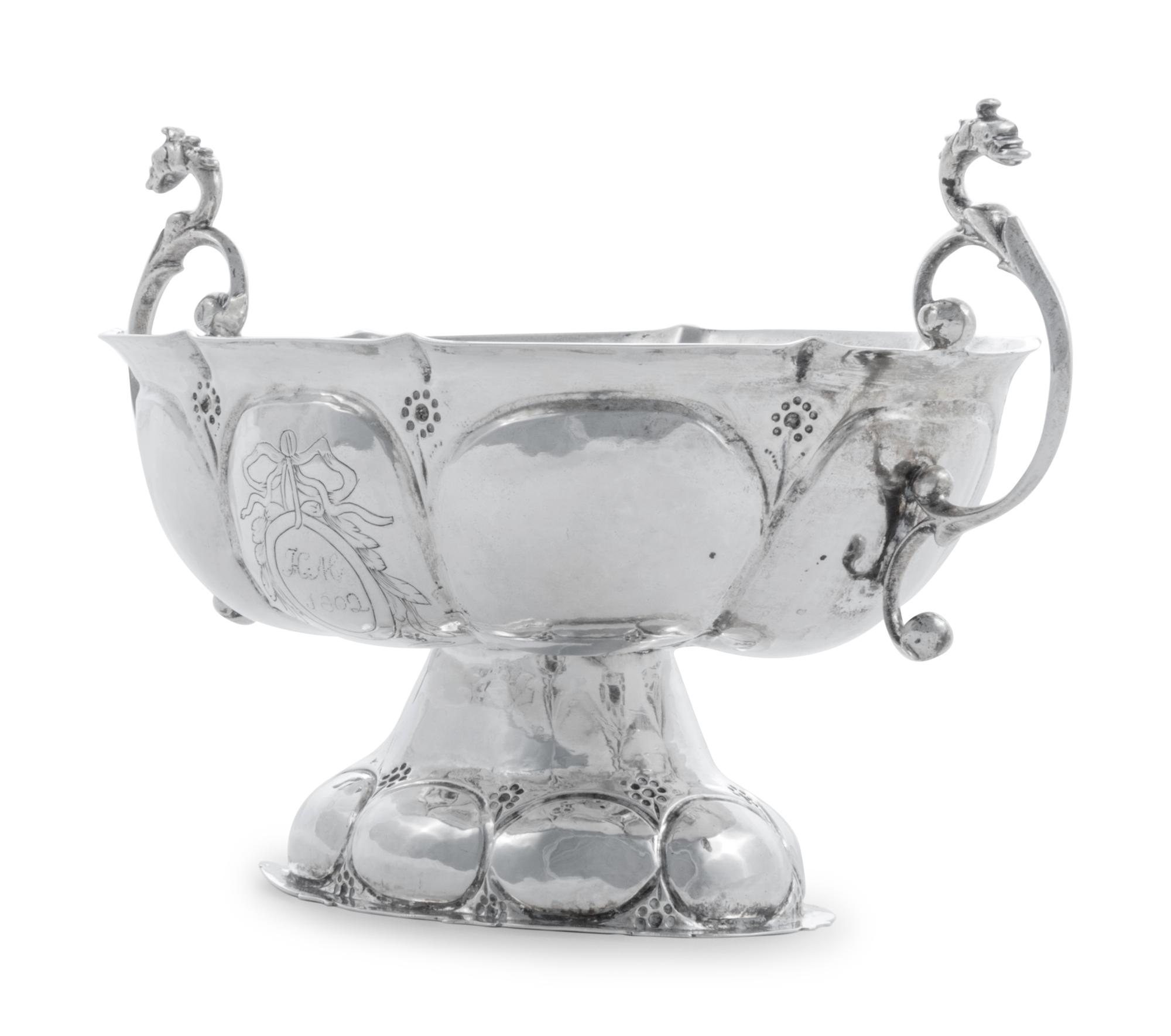 A Dutch Silver Sugar Bowl