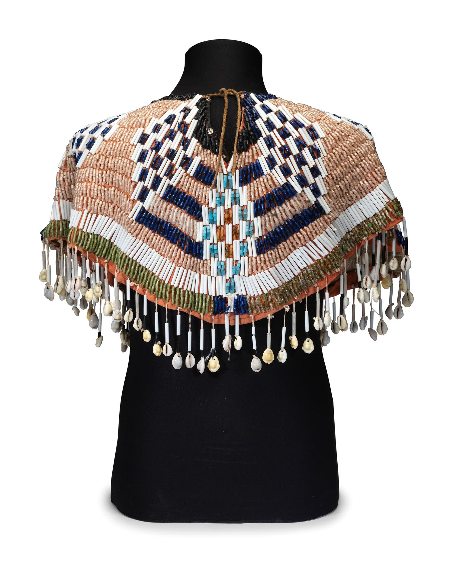 Plateau Beaded Dress Yoke
