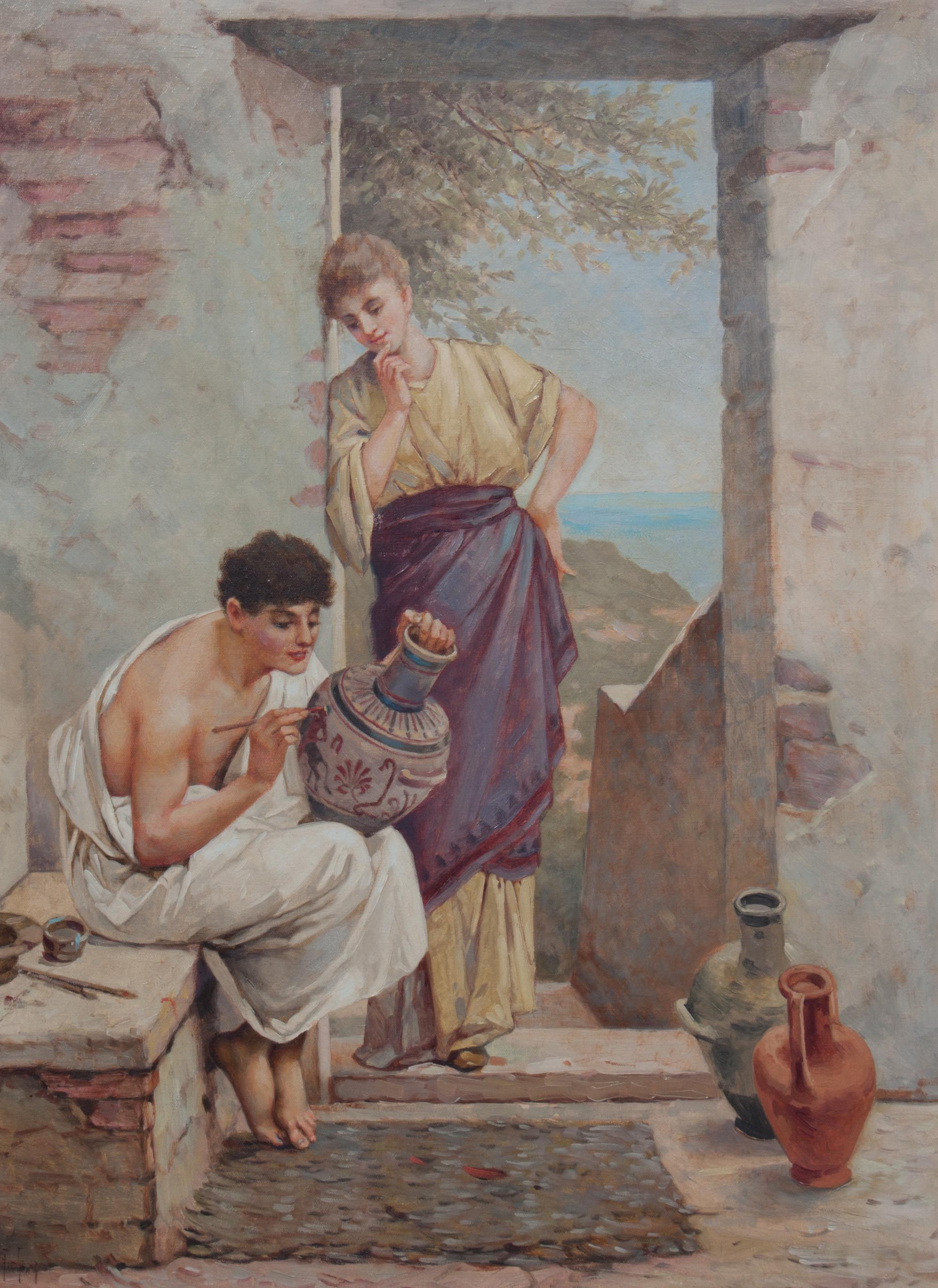 Nicholas Lenz, (Wisconsin, 1890-1974), The Ceramicist