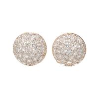 DIAMOND AND CULTURED SOUTH SEA PEARL CONVERTIBLE EARCLIPS