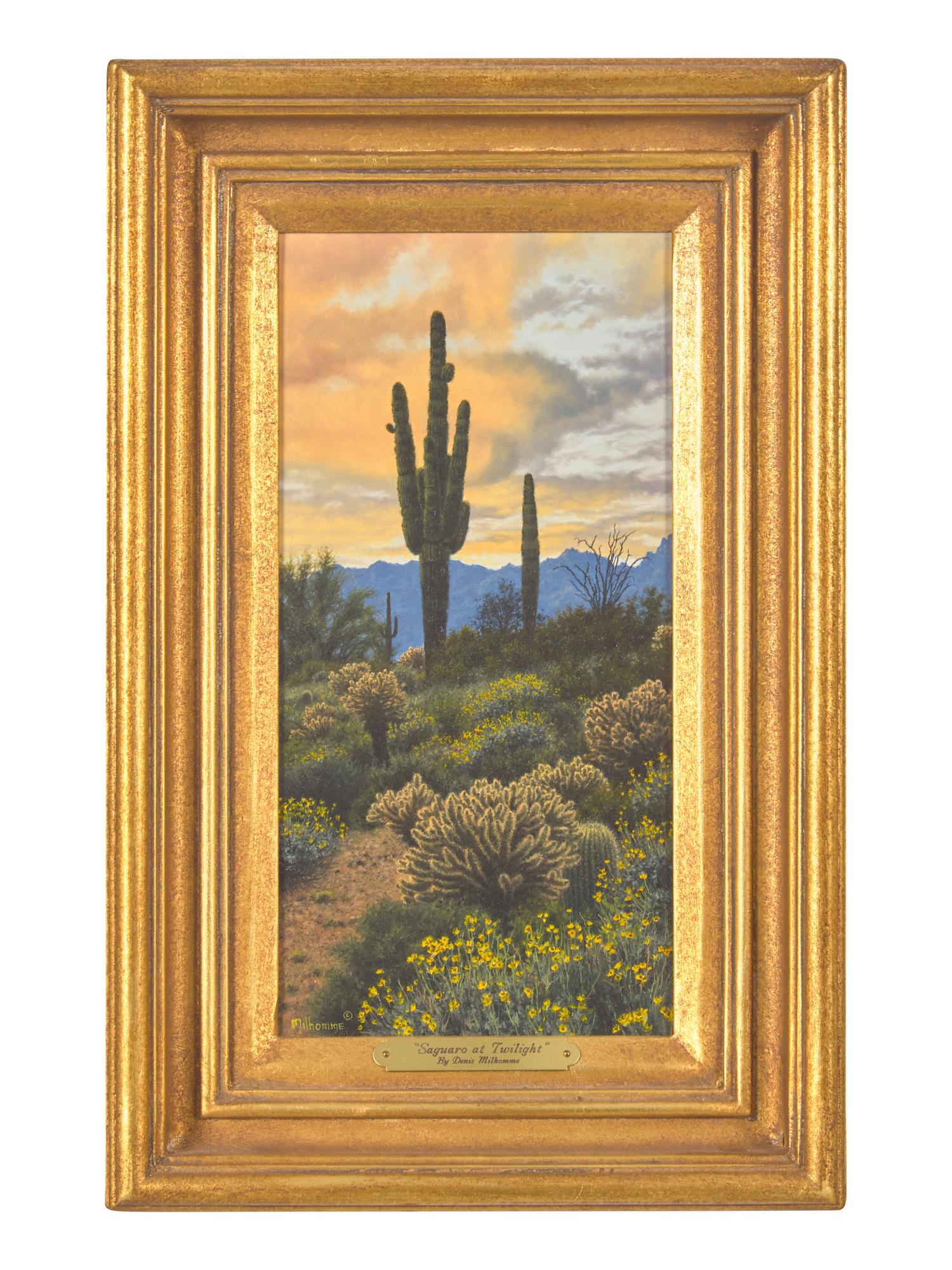 Saguaro at Twilight