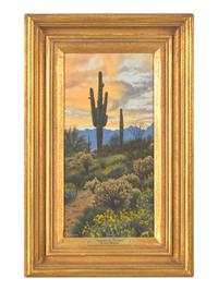 Saguaro at Twilight