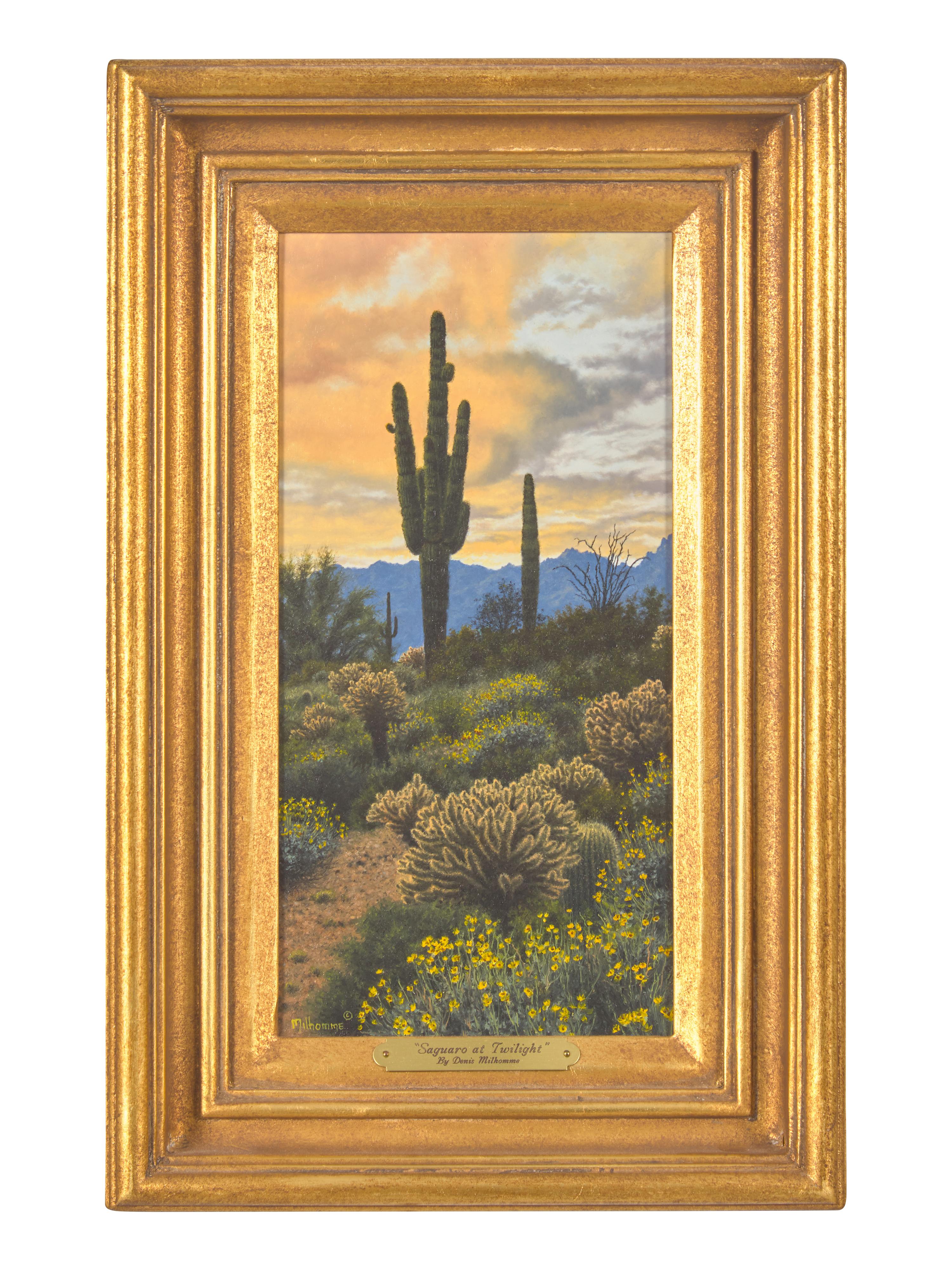 Saguaro at Twilight