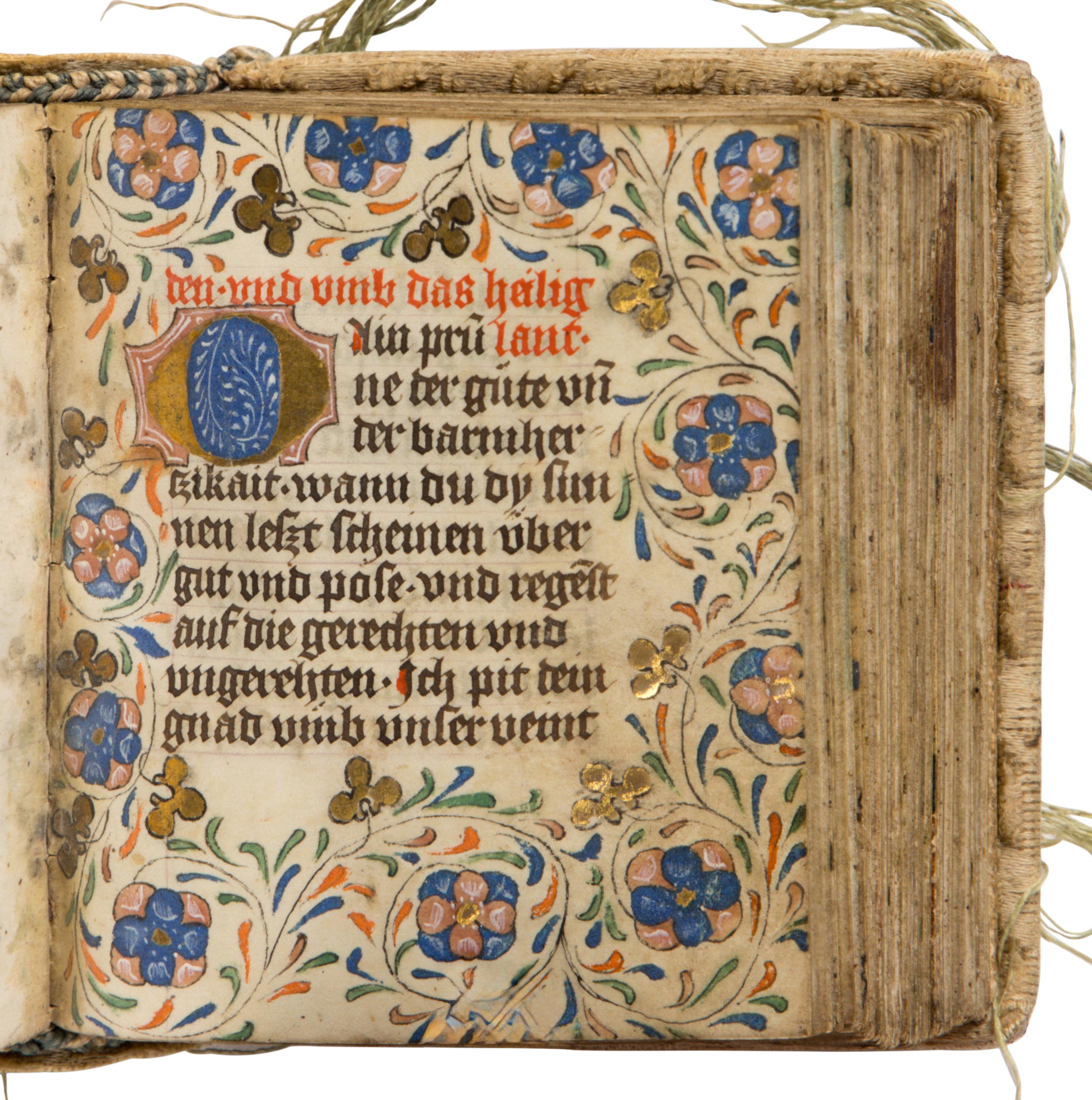 PAUL MÜLICH (scribe) Prayerbook, in Latin and German, illuminated manuscript on parchment [Germany, Nuremberg, 1423]