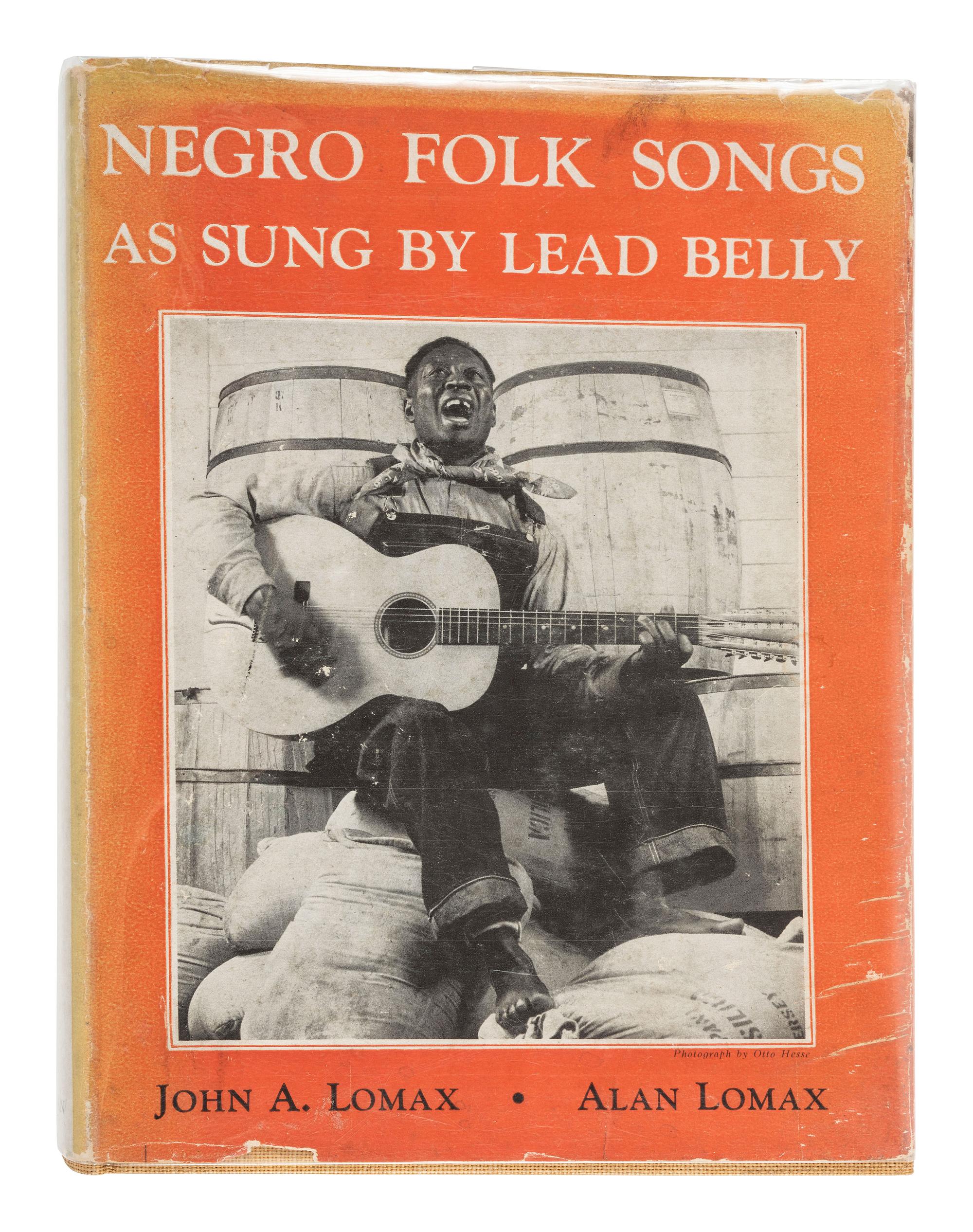 [MUSIC]. LOMAX, John A. and LOMAX, Alan. Negro Folk Songs as Sung by Lead Belly. New York, 1936.