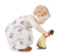 A Meissen Porcelain Figure by Konrad Hentchel