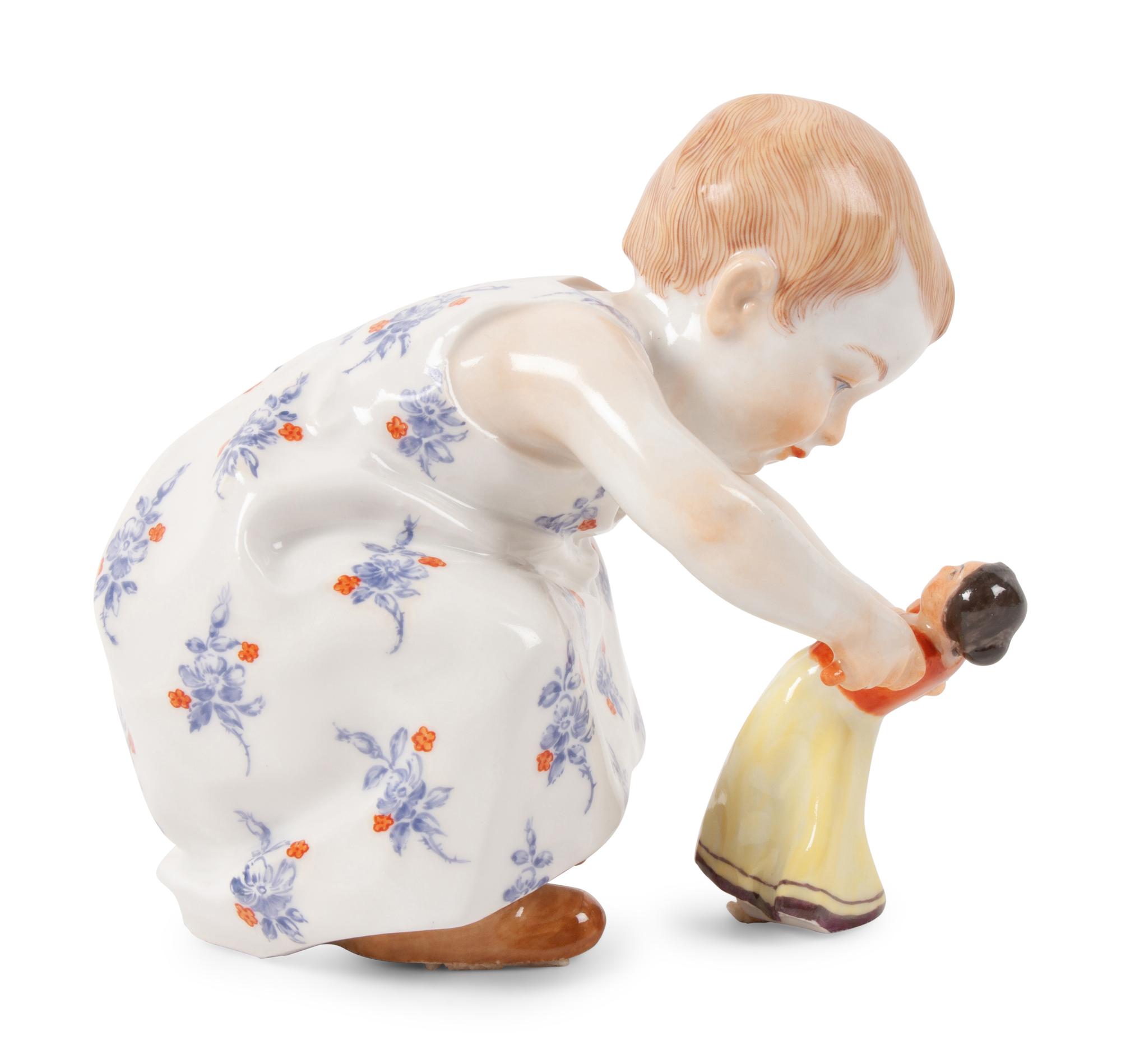 A Meissen Porcelain Figure by Konrad Hentchel