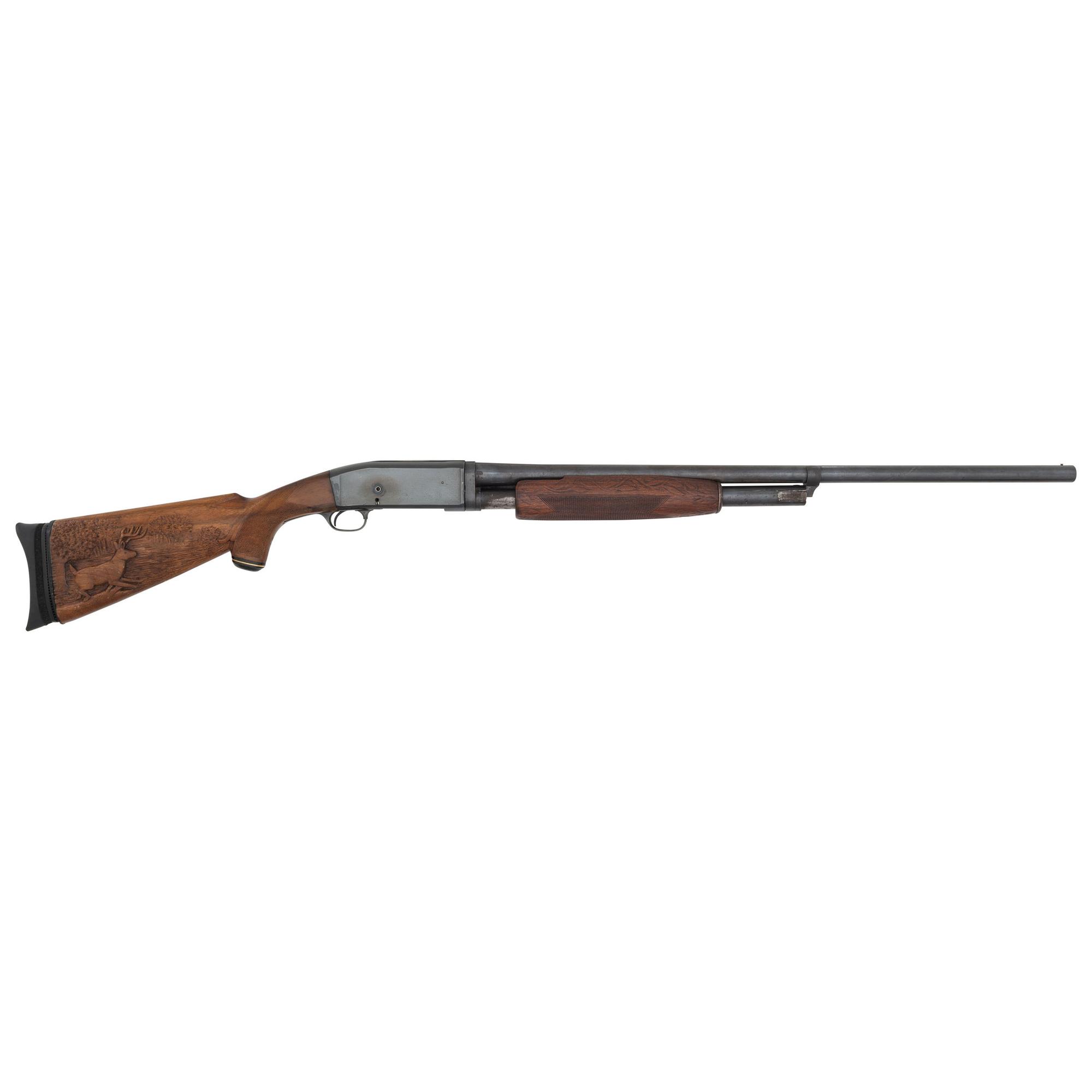 ** Remington Model 10 Trap with Carved Stock