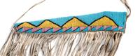 Nez Perce Beaded Buffalo Hide Lance Cover