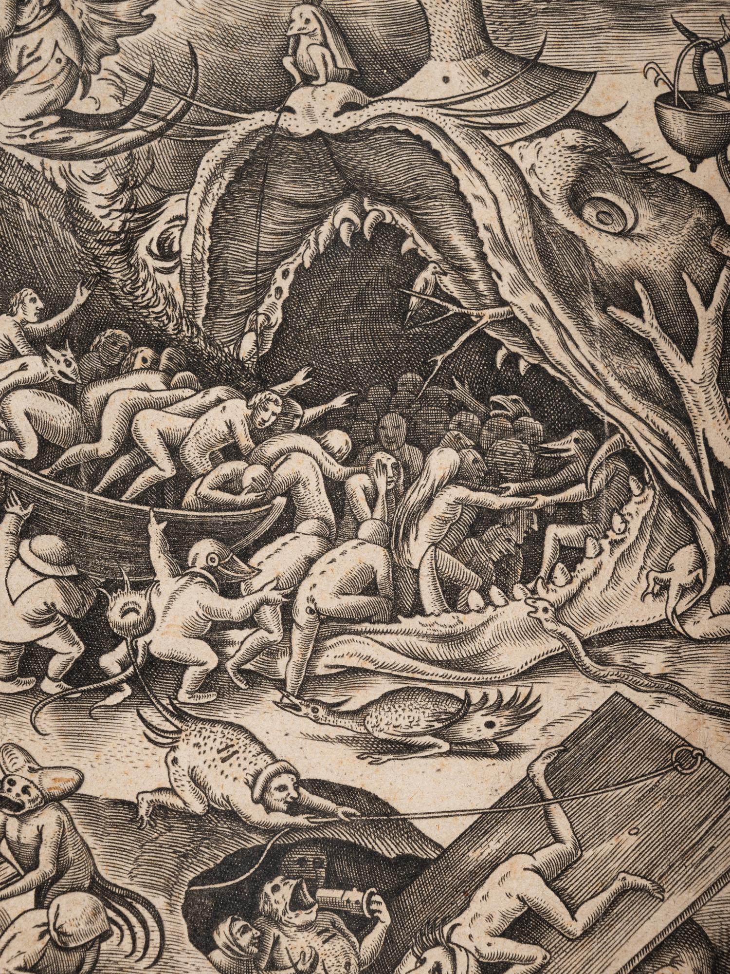 A pair of prints ( The Last Judgement; Fortitude )