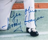 A Woody Hayes Signed Ohio State Autograph Photo (Beckett Authentication Services Letter),