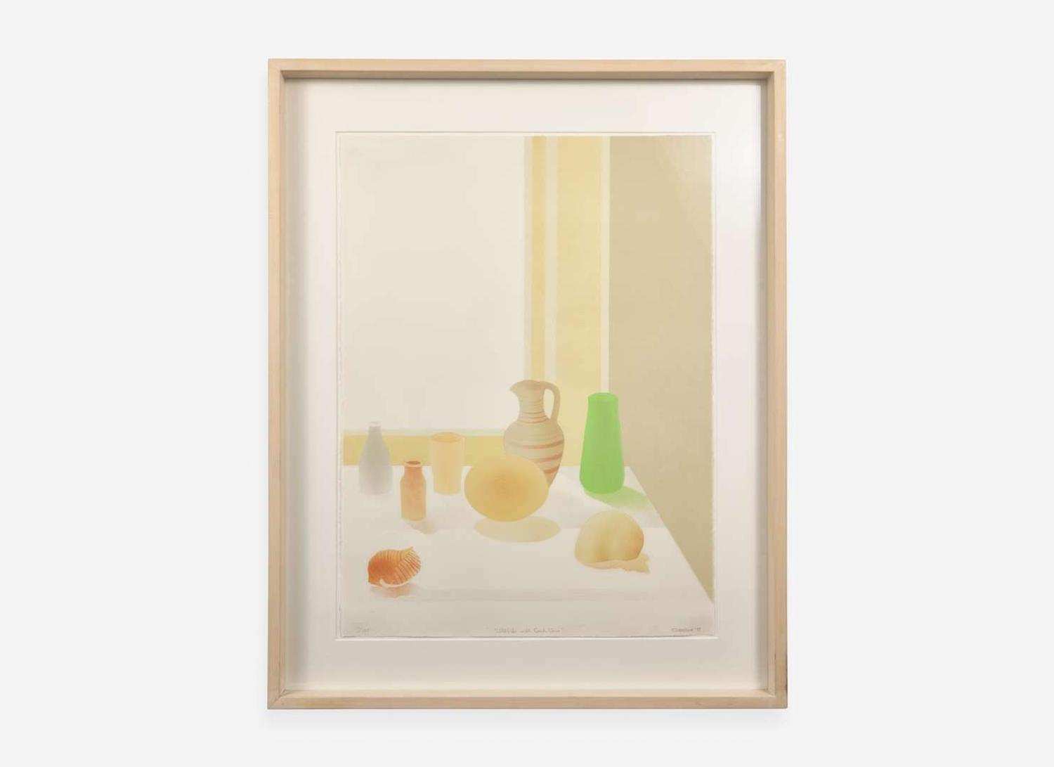 Elizabeth Osborne (American, b. 1936), Still Life with Greek Vase