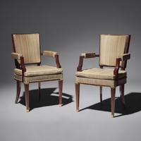 Pair of French Art Moderne chairs