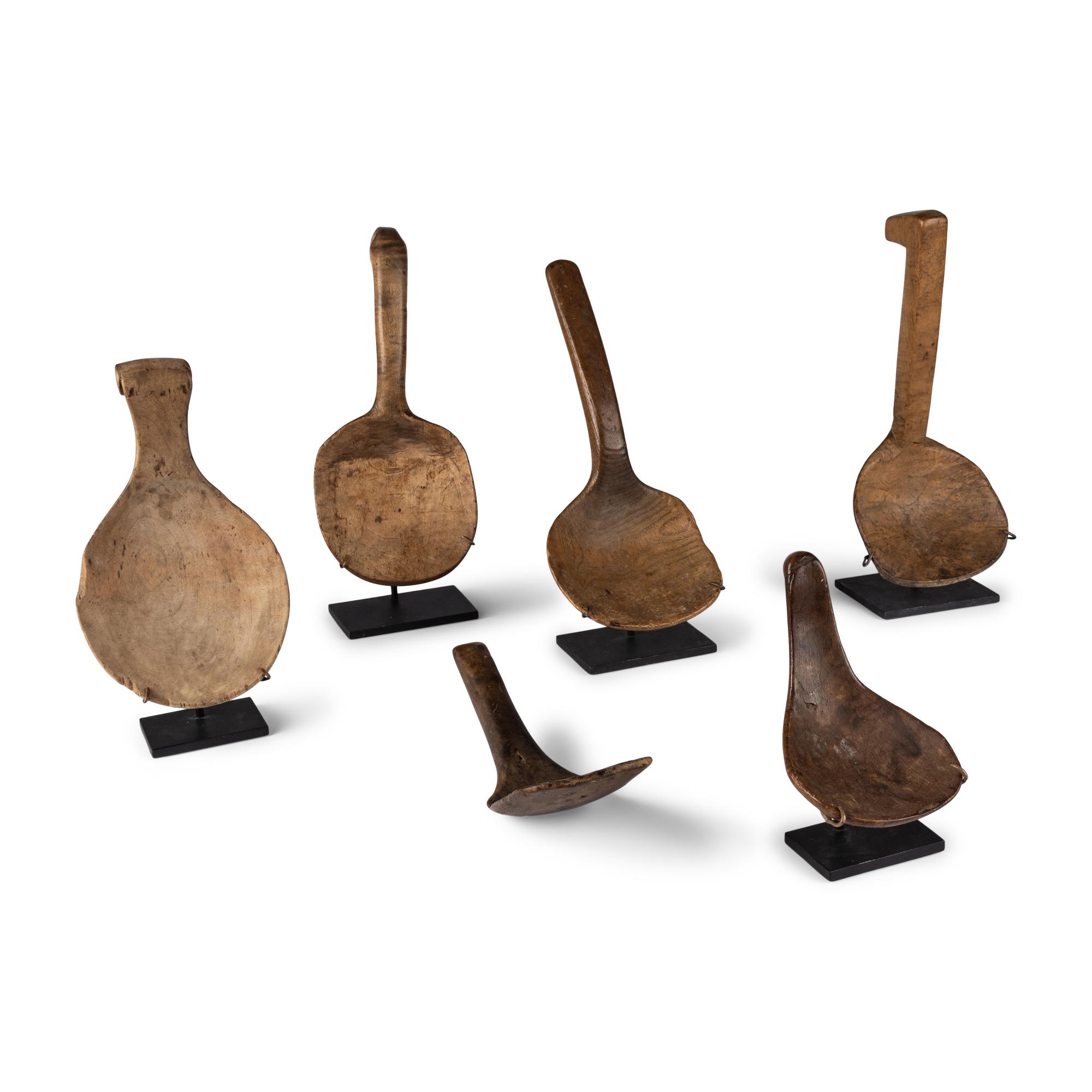 Northeastern Burl Wood Ladles