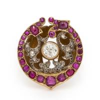 Ruby and Diamond Ring