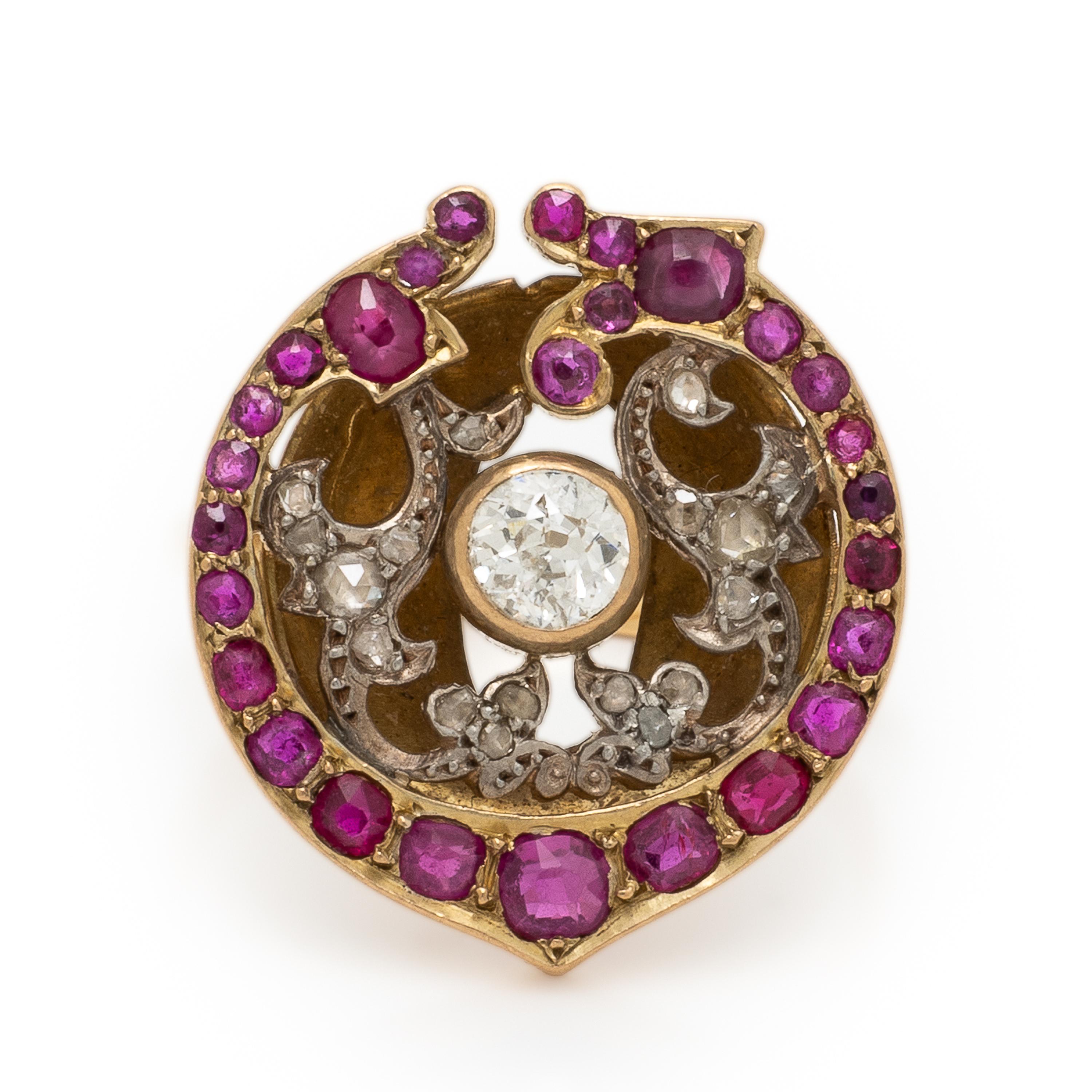 Ruby and Diamond Ring