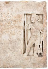 A Roman Marble Funerary Relief — CIRCA 1ST-EARLY 2ND CENTURY C.E.