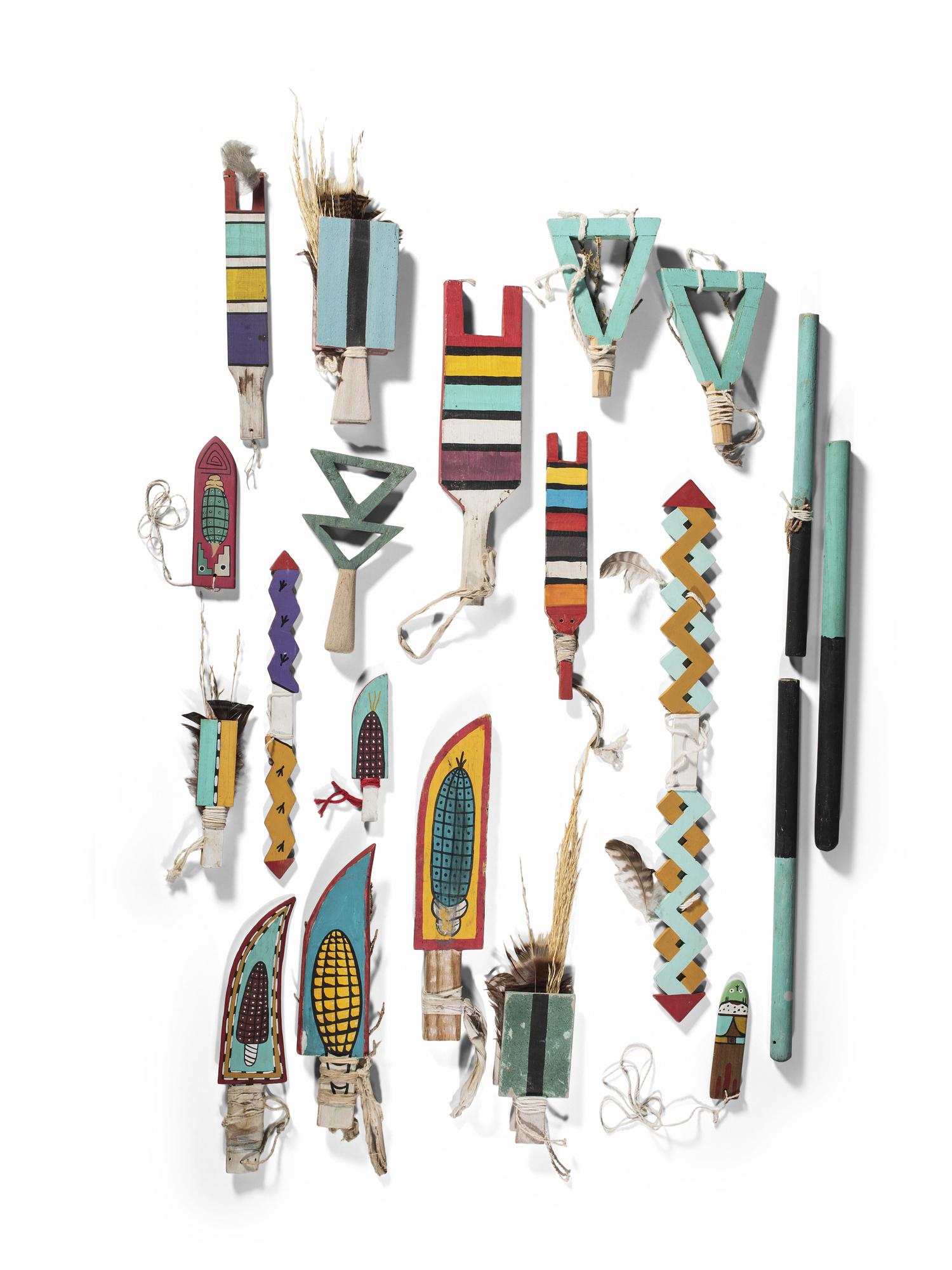 Assorted Group of Hopi Dance Wands