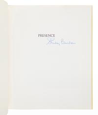 BURDEN, Shirley C. (1908 1989). Presence . New York: Aperture, 1981.