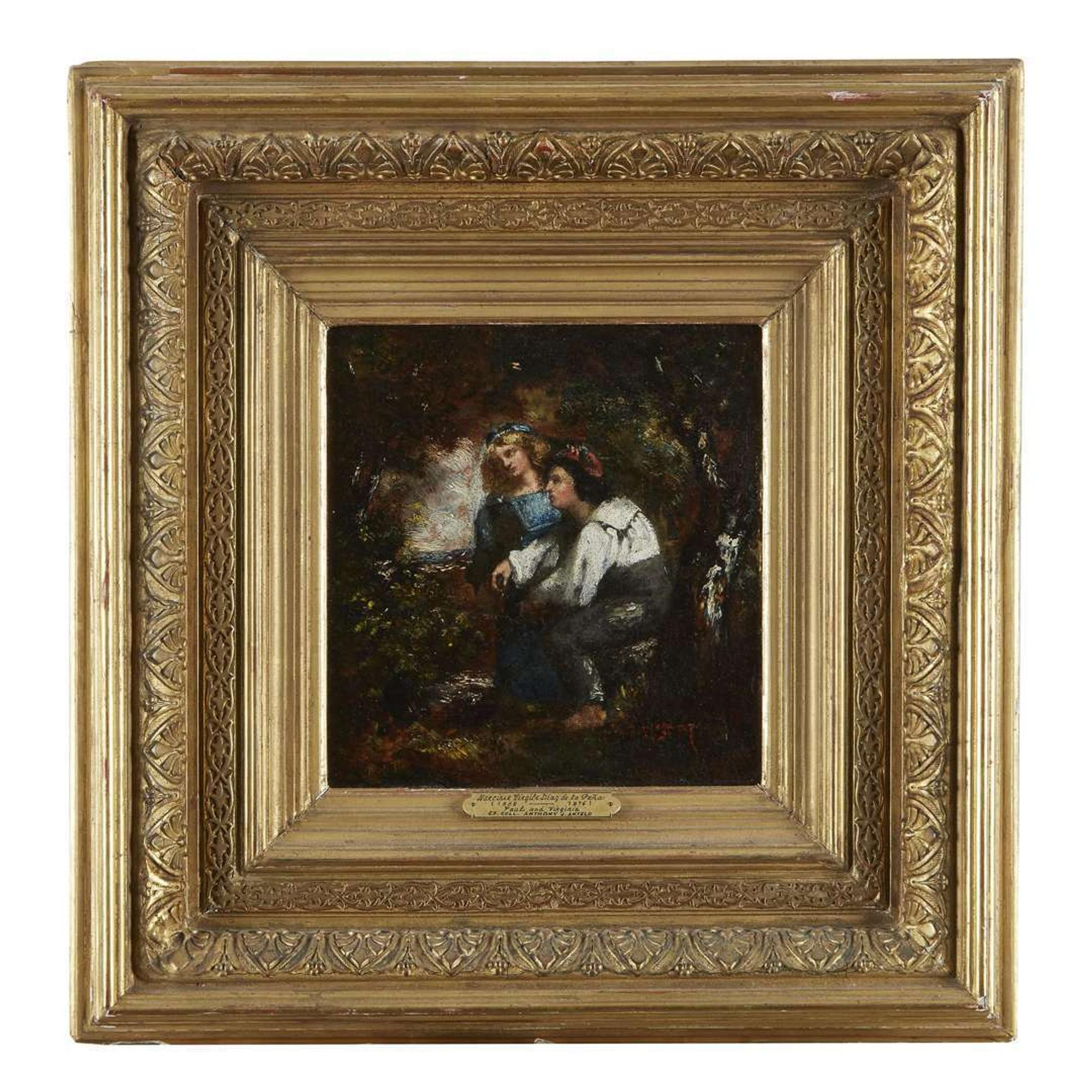 Narcisse Virgile Diaz de la Peña (French, 1808-1876) — Paul et Virginie