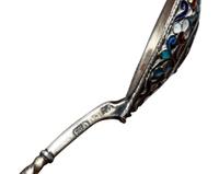 A Group of Six Russian Silver Spoons