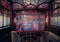 Evelyn Hofer (1922-2009) 260, Villa Stuck, Munich, 1984 ; and Maison Solvay Bruxelles, 1985