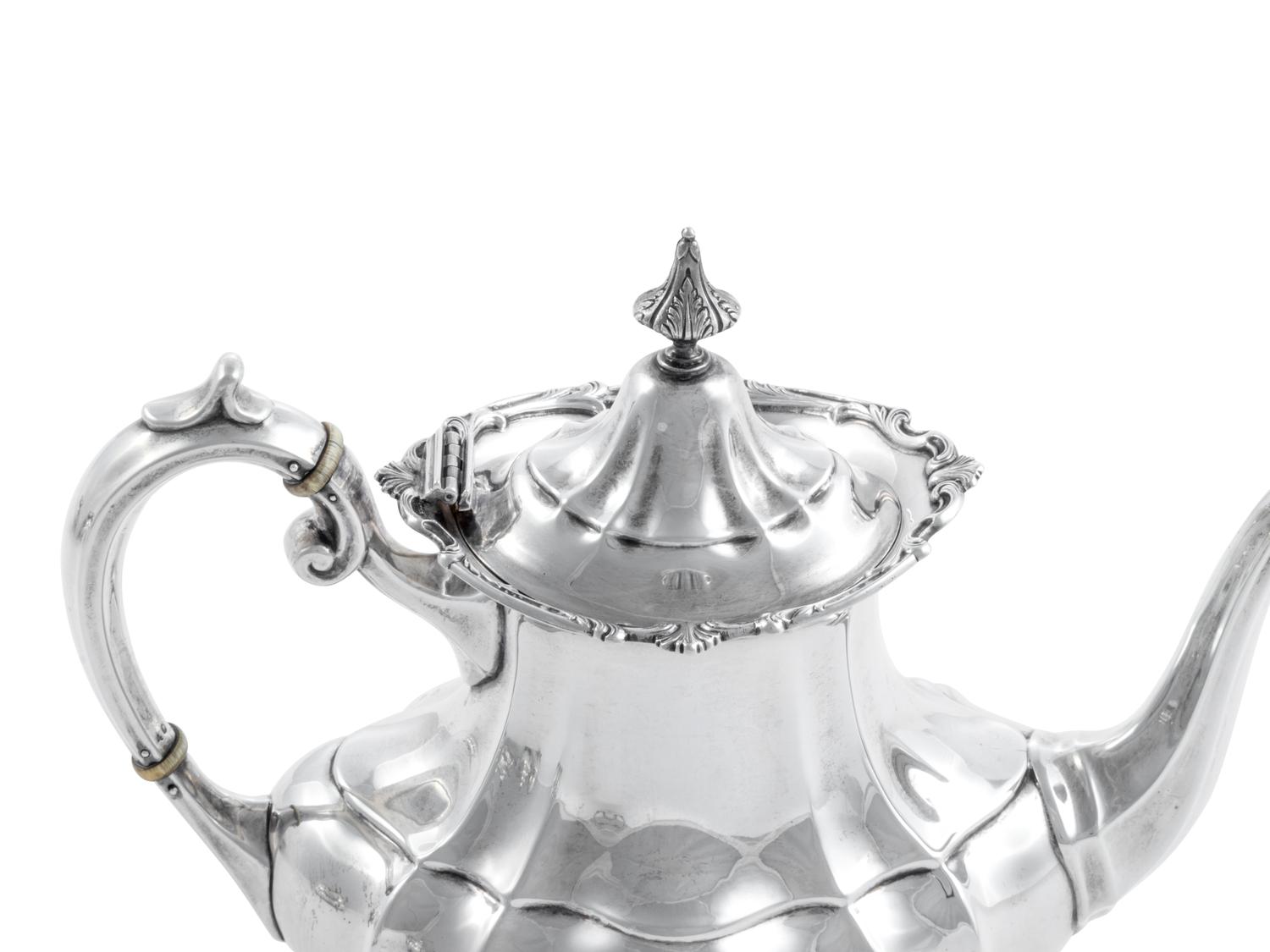 An American Silver Five-Piece Tea and Coffee Service