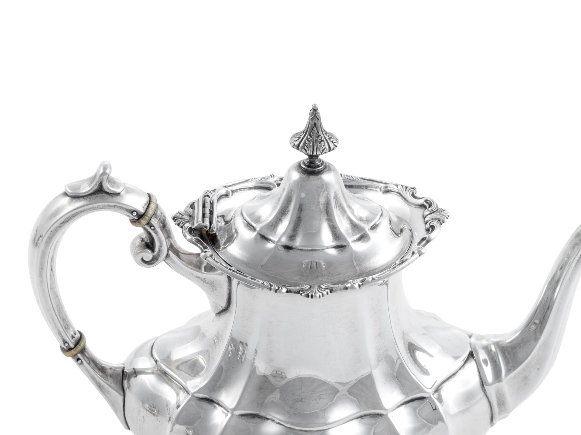 An American Silver Five-Piece Tea and Coffee Service