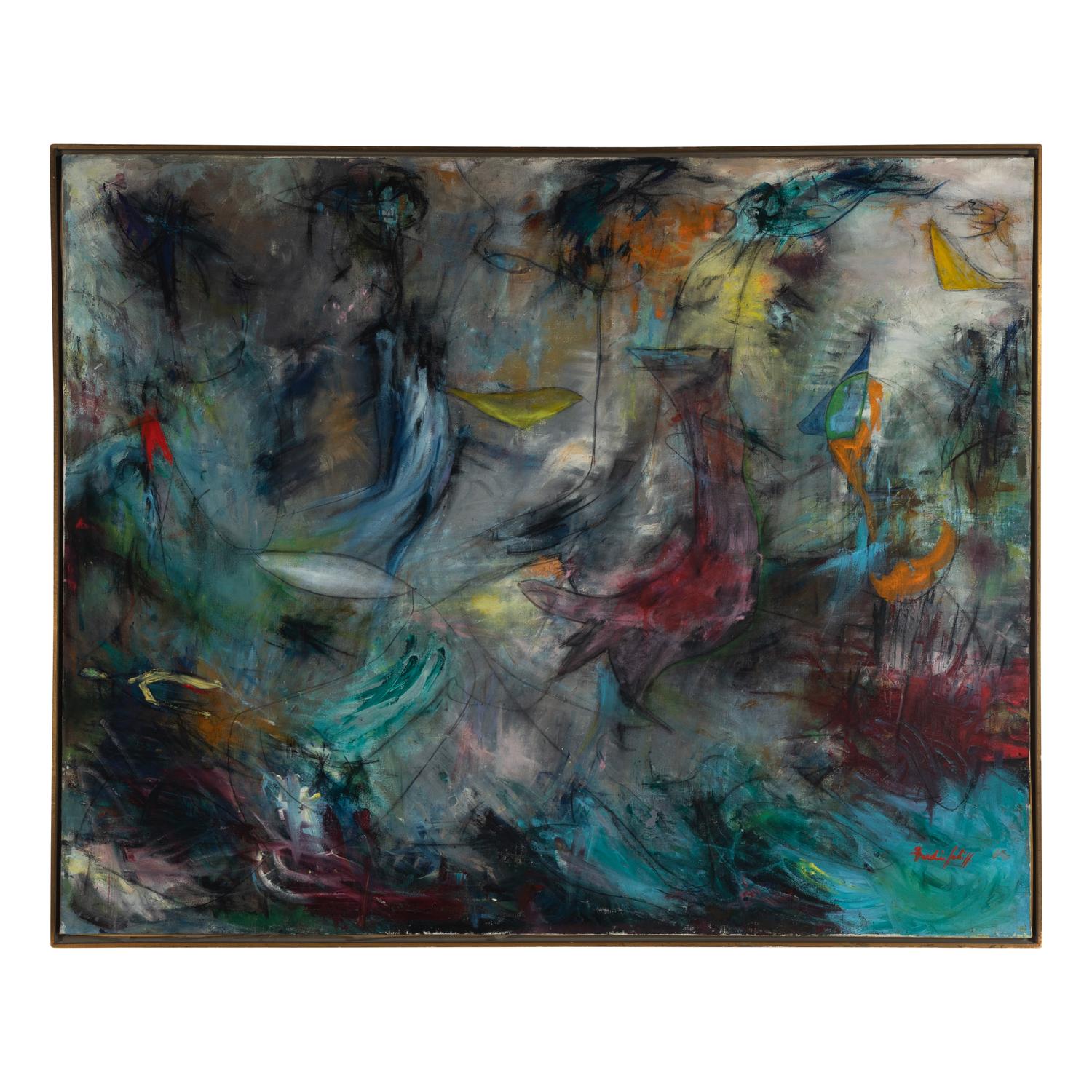 Fredi Schiff (American, 1915-2002) — Summer Storm