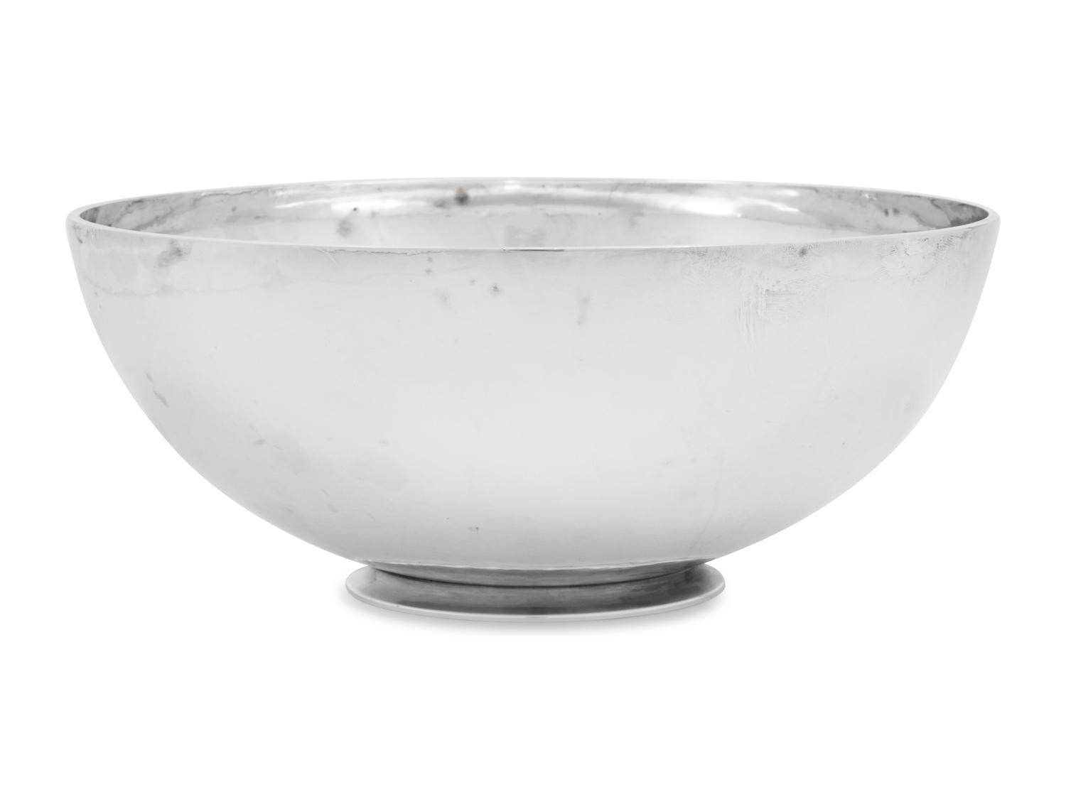 A Harald Nielsen for Georg Jensen Silver Bowl