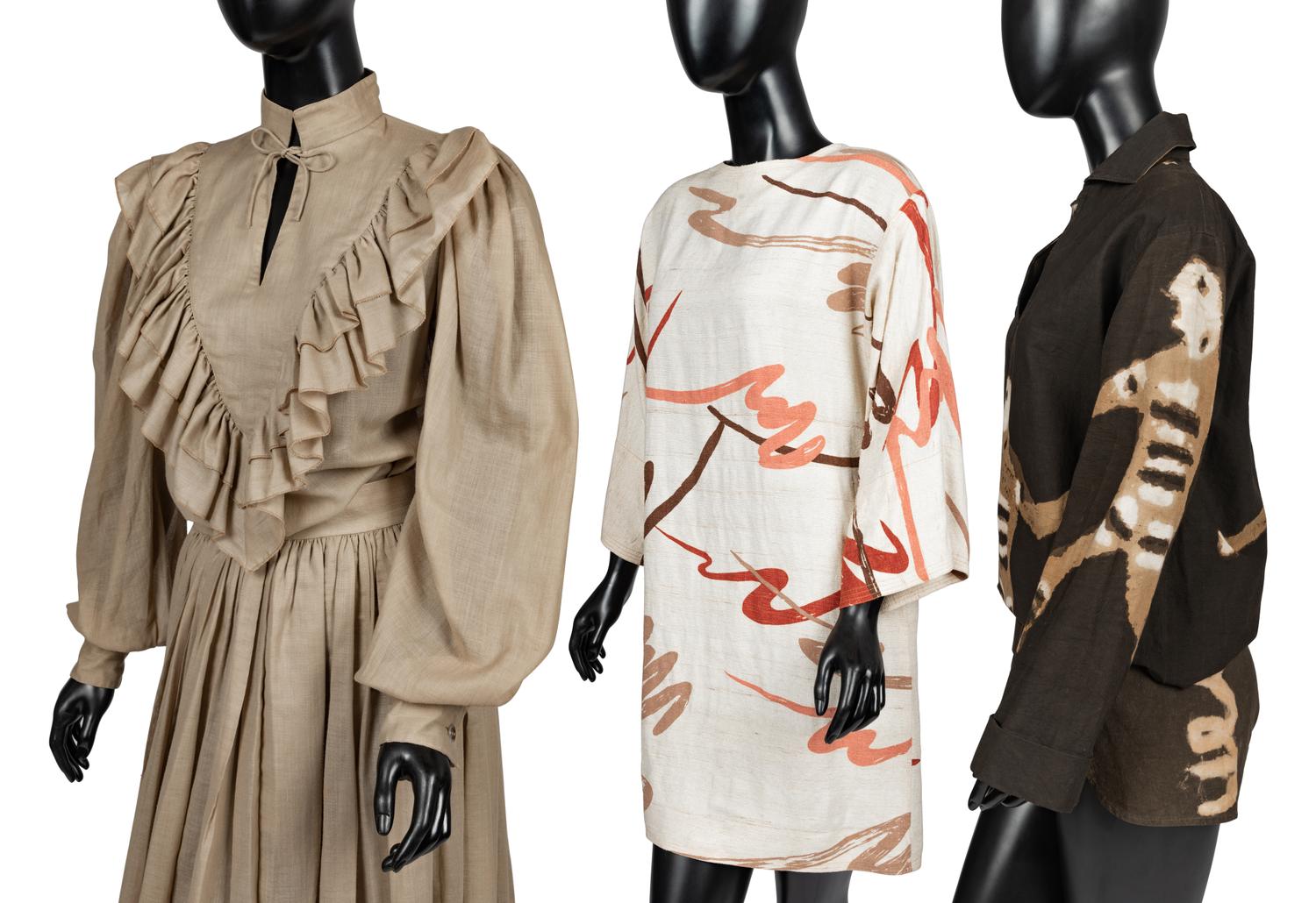 Two Ensembles and a Dress by Arthur McGee, 1970-80s